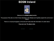 Tablet Screenshot of bdsmireland.org